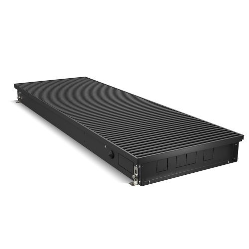 Конвектор внутрипольный Royal Thermo ATRIUM TURBO-90/400/2800-DG-U-BL