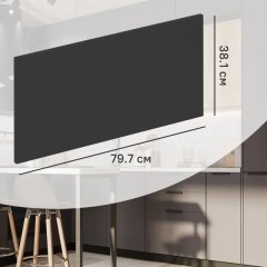 Фасад кухонного шкафа София 79.7x38.1 см KONSENSA ЛДСП цвет серый
