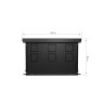 Конвектор внутрипольный Royal Thermo ATRIUM-190/300/1200-DG-U-NA