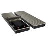 Конвектор внутрипольный Royal Thermo ATRIUM TURBO-90/400/800-DG-U-LB
