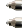 Наконечники Inspire Плаг металл 6 см цвет никель 2 шт