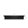 Конвектор внутрипольный Royal Thermo ATRIUM TURBO-80/400/900-DG-U-LB