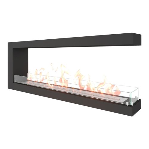 Биокамин торцевой SteelHeat ONE 1500 (Стекло)