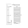 Радиатор Royal Thermo PianoForte Tower Silver Satin - 18 секц.