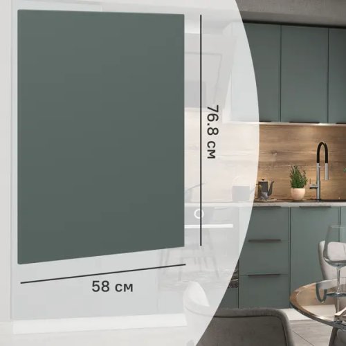 Фальшпанель для кухонного шкафа Инта 58x76.8 см KONSENSA МДФ цвет зеленый