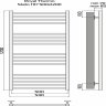 Полотенцесушитель Royal Thermo Stato П17 500х1200 стальной