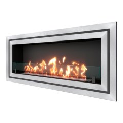 Биокамин встраиваемый SteelHeat GRAND-D 1500 (Стекло)