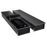 Конвектор внутрипольный Royal Thermo ATRIUM TURBO-150/300/1100-DG-U-BL