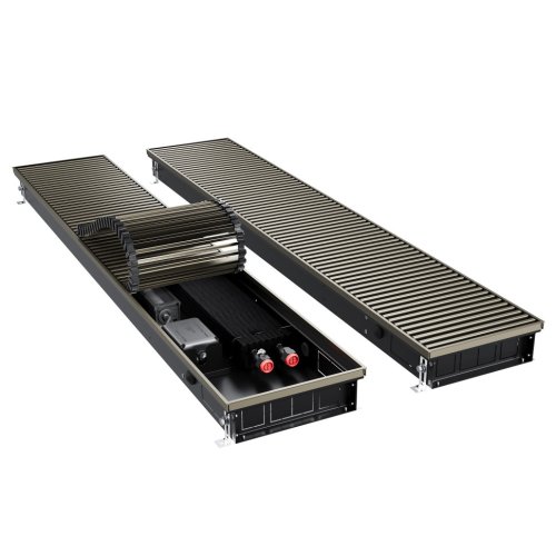 Конвектор внутрипольный Royal Thermo ATRIUM TURBO-80/250/2900-DG-U-LB