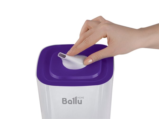 Увлажнитель ультразвуковой BALLU UHB-205 белый /фиолетовый