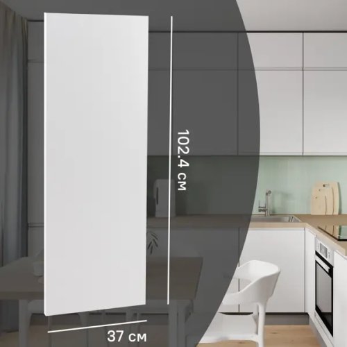 Фальшпанель для кухонного шкафа Токио 37x102 см KONSENSA МДФ цвет белый