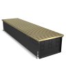 Конвектор внутрипольный Royal Thermo ATRIUM TURBO-190/300/1800-DG-U-AU