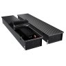 Конвектор внутрипольный Royal Thermo ATRIUM TURBO-150/300/1600-DG-U-BL