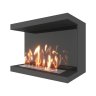 Биокамин фронтальный SteelHeat LONG 800 (Стемалит)