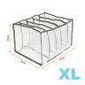 Органайзер Smart Storage 36x20x25 см нейлон цвет серый