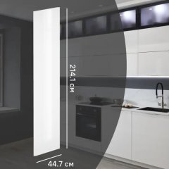 Фасад кухонного шкафа Аша 44.7x214.1 см KONSENSA ЛДСП цвет белый