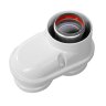 Адаптер моноблочный Royal Thermo 60/100 для перехода на двухтрубную систему 80/80 (универсальный)