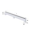 Конвектор напольный Royal Thermo STEP-180/130/2000-3-N-WT-LG-NA
