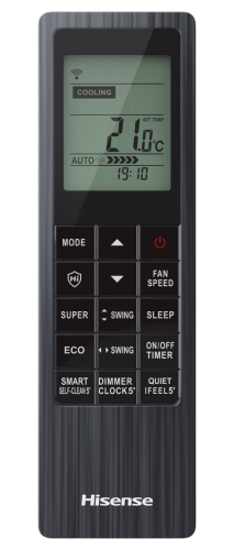 Сплит-система Hisense AS-07HW4SYDTG035В BLACK CRYSTAL CLASSIC A