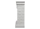 Портал Firelight Bricks 30 камень белый, белая эмаль