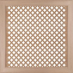 Экран радиатора Готико 60x60 см МДФ цвет дуб сонома