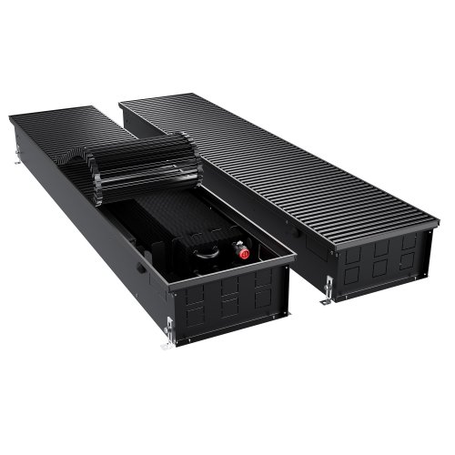 Конвектор внутрипольный Royal Thermo ATRIUM TURBO-150/300/800-DG-U-BL