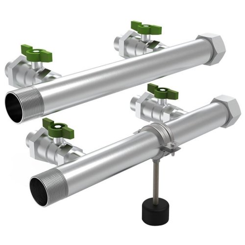 Напорный и всасывающий коллектор для установок Grundfos CMBE TWIN 1 ¼”