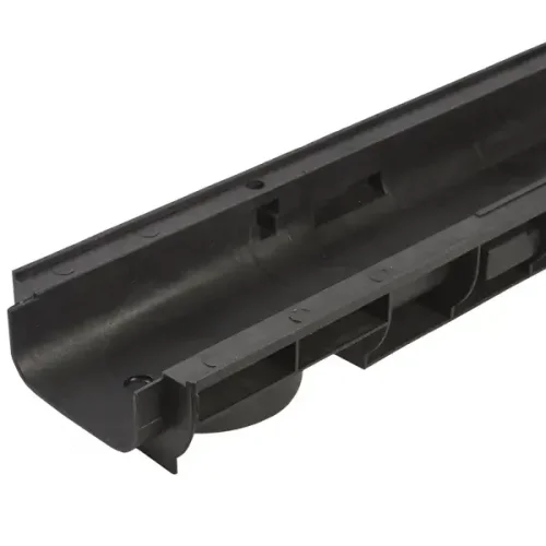 Канал пластиковый Gidrolica Standart DN100 класс С250 1000x145x60 мм