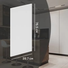 Фасад кухонного шкафа София 39.7x76.5 см KONSENSA ЛДСП цвет белый