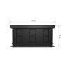Конвектор внутрипольный Royal Thermo ATRIUM TURBO-150/300/2300-DG-U-NA