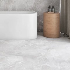 Глазурованный керамогранит Arcadia Ceramica Bella Grey 60x120 см 1.44 м² матовый цвет серый