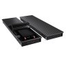 Конвектор внутрипольный Royal Thermo ATRIUM TURBO-90/400/2700-DG-U-BL