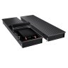 Конвектор внутрипольный Royal Thermo ATRIUM TURBO-110/400/1000-DG-U-BL