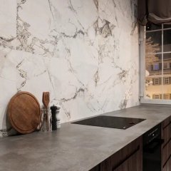 Глазурованный керамогранит Arcadia Ceramica Mistic Bianco 60x120 см 1.44 м² матовый цвет белый