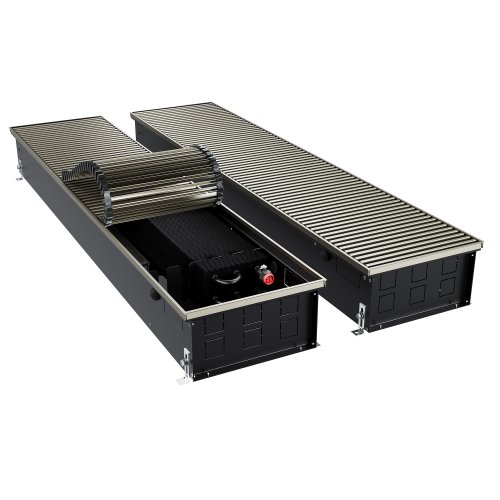 Конвектор внутрипольный Royal Thermo ATRIUM TURBO-150/300/2900-DG-U-LB