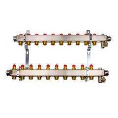 Комплект коллекторов Danfoss SSM-10 для 10 контуров