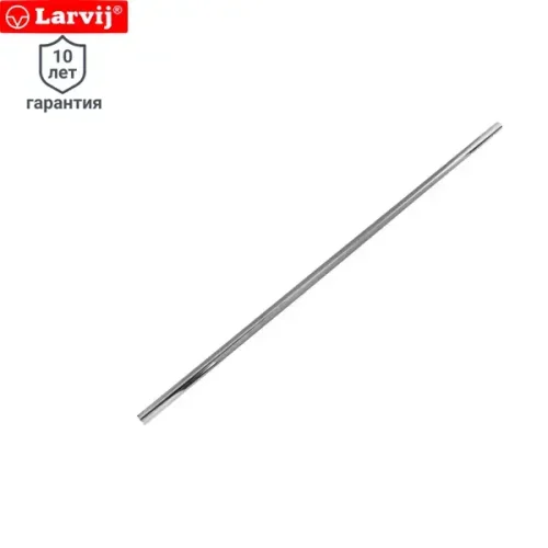 Штанга Larvij 124 см металл цвет серебристый