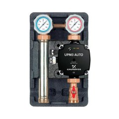 Насосная группа UK без смесителя, 1" с насосом Grundfos UPM3 Hybrid 25-60
