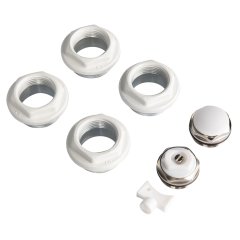 Комплект монтажный Royal Thermo 1”х 3/4 белый