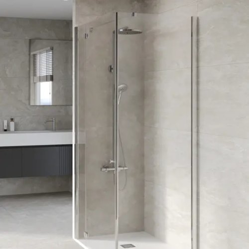 Глазурованный керамогранит Incolor Travertino Biancorelief 60x120 см 1.44 м² матовый цвет светло-серый