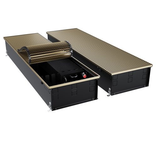Конвектор внутрипольный Royal Thermo ATRIUM TURBO-190/400/1400-DG-U-AU