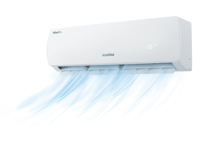 Настенный кондиционер Ecoclima ECW-24QC + EC-24QC, белый