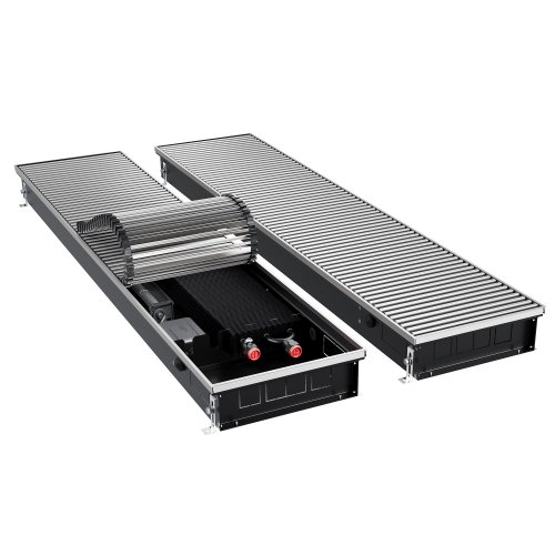 Конвектор внутрипольный Royal Thermo ATRIUM TURBO-90/300/2900-DG-U-NA