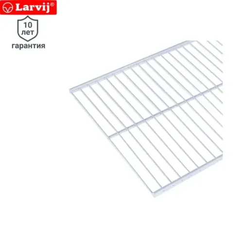 Полка проволочная Larvij 60.3x30.6 см металл цвет белый