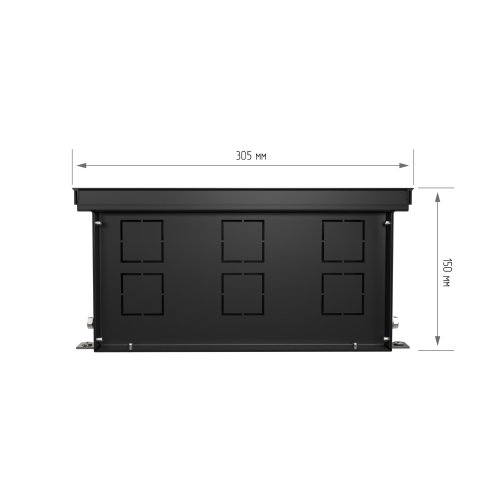 Конвектор внутрипольный Royal Thermo ATRIUM TURBO-150/300/3000-DG-U-LB