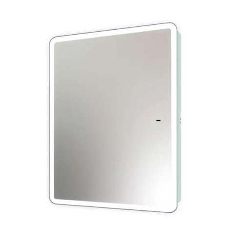 Шкаф зеркальный подвесной Flash с LED-подсветкой и подогревом 50x80 см цвет белый