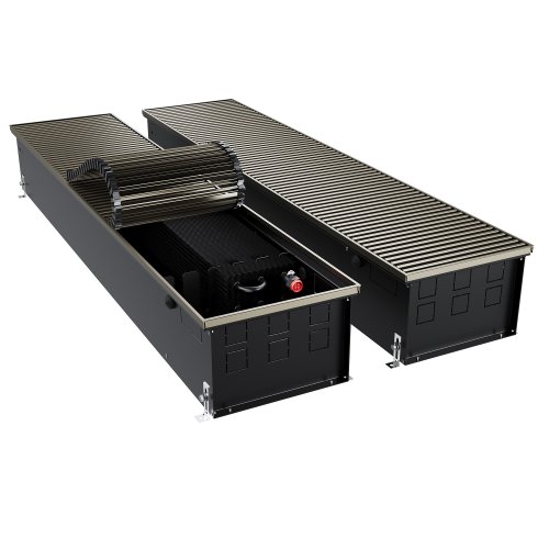 Конвектор внутрипольный Royal Thermo ATRIUM TURBO-190/300/2900-DG-U-DB