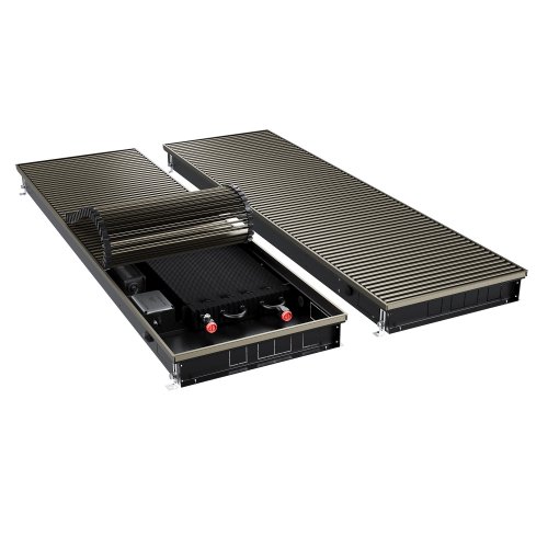 Конвектор внутрипольный Royal Thermo ATRIUM TURBO-80/400/2900-DG-U-LB