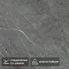 Панель ПВХ KREAFORTA Сардиния черный 420x700x3.6 мм 2.058 м² (7 шт.)