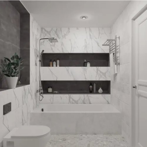 Настенная плитка Axima Оштен 30x60 см 1.62 м² матовая цвет белый